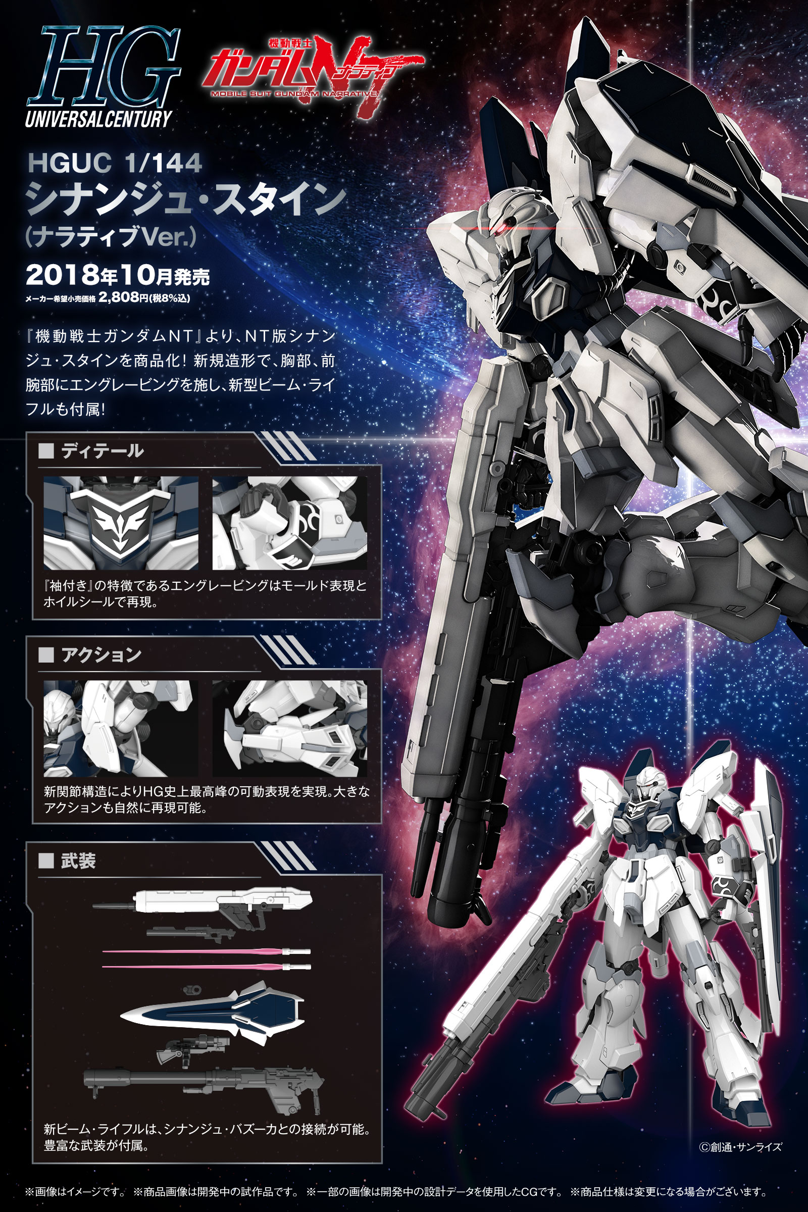 HG シナンジュスタイン ナラティブv - 模型製作用品