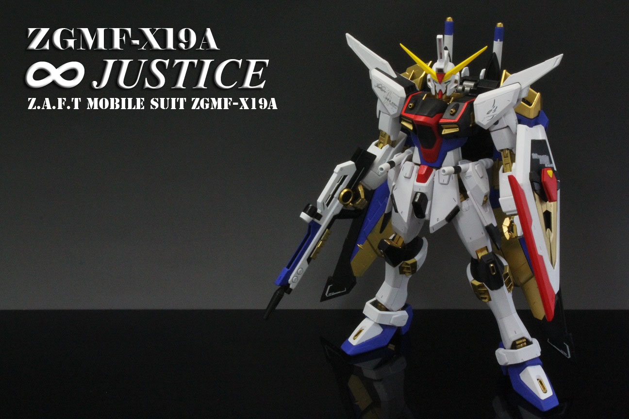 Mg ジャスティスガンダム 完成 Master Grade Club